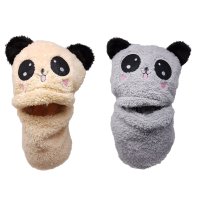 KIDS6246: Baby Super Soft Panda Snood Hat (3-12 Months)